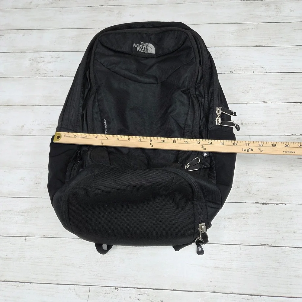 The North Face Overhaul 40 Backpack Travel Laptop Bag Black Large 40L